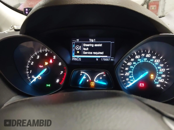 2013 Ford Escape Titanium with VIN 1FMCU9J98DUA72061, listed as a IAAI auction lot 41979558 with 176,667 mi miles and . Bid and sale history available at DreamBid. Image 7.