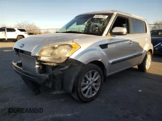 2013 Kia Soul + with VIN KNDJT2A68D7484877, listed as a Copart auction lot 44431755 with 169,012 mi miles and Salvage Title. Bid and sale history available at DreamBid. Image 1.