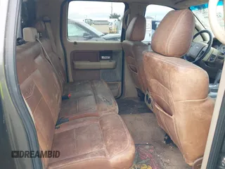 2005 Ford F-150 XLT with VIN 1FTPW12555KE71004, listed as a IAAI auction lot 42023000 with 185,051 mi miles. Bid and sale history available at carsss.com. Image 8.