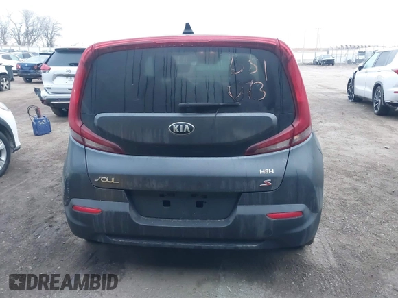 2020 Kia Soul S with VIN KNDJ23AU3L7732782, listed as a IAAI auction lot 41217711 with 63,225 mi miles. Bid and sale history available at carsss.com. Image 16.