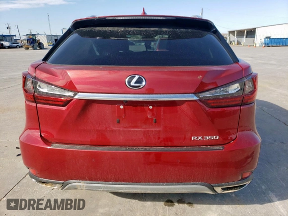 2020 Lexus RX with VIN 2T2HZMAAXLC178589, listed as a Copart auction lot 47465675 with 31,336 mi miles and Salvage Title. Bid and sale history available at carsss.com. Image 6.
