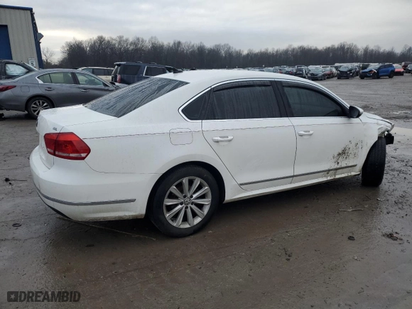 2012 Volkswagen Passat SEL with VIN 1VWCP7A37CC068273, listed as a Copart auction lot 84088624 with 70,672 mi miles and Salvage Title. Bid and sale history available at carsss.com. Image 3.