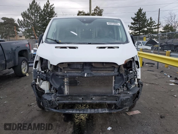 2017 Ford Transit with VIN 1FTYE1YM8HKA16920, listed as a Copart auction lot 43272095 with 99,600 mi miles and Salvage title. Bid and sale history available at DreamBid. Image 5.