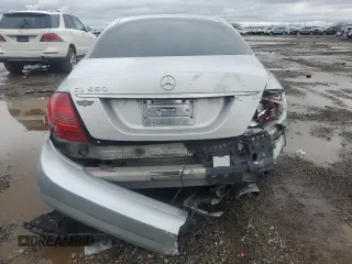 2007 Mercedes-Benz CL-Class 5.5L V8 with VIN WDDEJ71X67A009089, listed as a Copart auction lot 47800185 with 0 mi miles and Salvage Title. Bid and sale history available at carsss.com. Image 6.