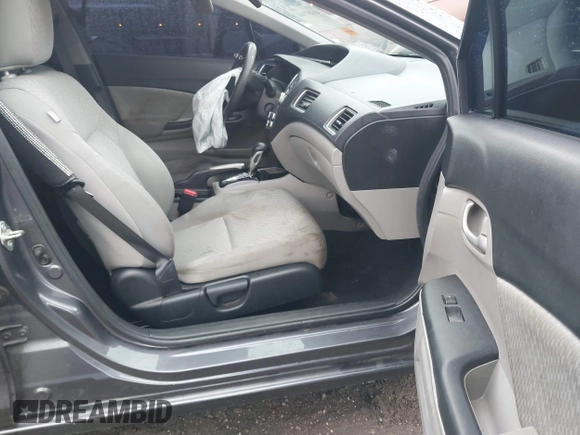 2014 Honda Civic Sedan LX with VIN 19XFB2F55EE238072, listed as a IAAI auction lot 41858342 with 207,475 mi miles. Bid and sale history available at carsss.com. Image 5.