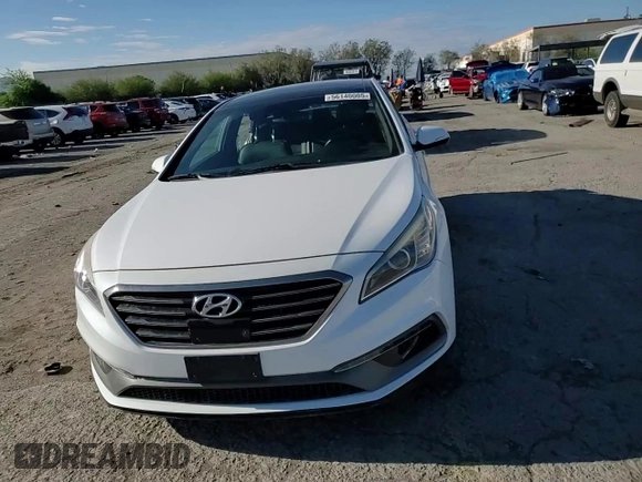 2015 Hyundai Sonata Limited z VIN 5NPE34AB8FH155508, wystawiony jako Copart lot #56140005 z przebiegiem 94 955 mil mil oraz Szkoda całkowita • Salvage title. Historia ofert i sprzedaży dostępna na DreamBid. Obrazek 14.