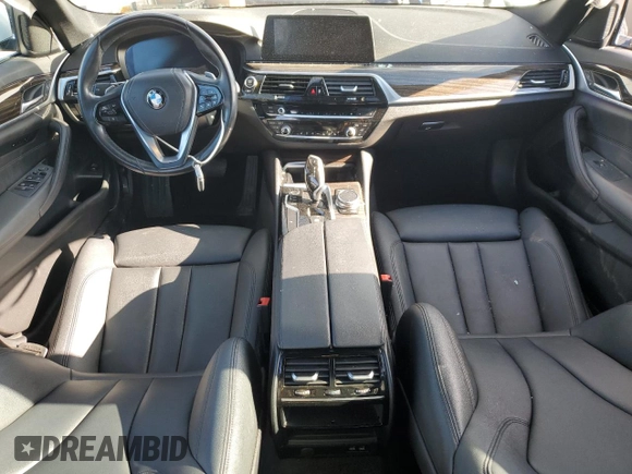 2020 BMW 5 Series 530i with VIN WBAJR3C04LWW53713, listed as a Copart auction lot 86999034 with 73,065 mi miles and Salvage Title. Bid and sale history available at DreamBid. Image 8.