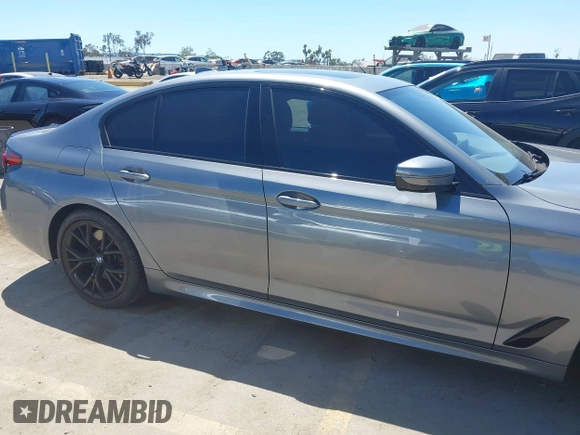 2023 BMW 5 Series 530i with VIN WBA53BH0XPCN25845, listed as a IAAI auction lot 42226987 with 25,717 mi miles and . Bid and sale history available at DreamBid. Image 14.