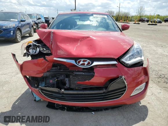 2016 Hyundai Veloster z VIN KMHTC6ADXGU270540, wystawiony jako Copart lot #54575165 z przebiegiem 122 606 mil mil oraz Szkody całkowita. Historia ofert i sprzedaży dostępna na DreamBid. Obrazek 5.