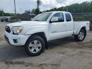 2014 Toyota Tacoma with VIN 5TFUU4EN9EX106320, listed as a Copart auction lot 61401575 with 132,429 mi miles and Salvage title. Bid and sale history available at DreamBid. Image 1.