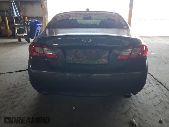 2011 Infiniti M37 with VIN JN1BY1APXBM324526, listed as a Copart auction lot 54580094 with 174,419 mi miles and Clean Title. Bid and sale history available at carsss.com. Image 6.