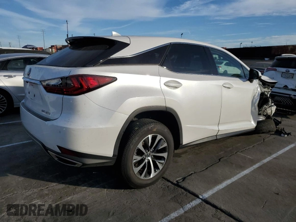 2020 Lexus RX with VIN 2T2AZMAA2LC161657, listed as a Copart auction lot 42333535 with 67,108 mi miles and Salvage Title. Bid and sale history available at carsss.com. Image 3.