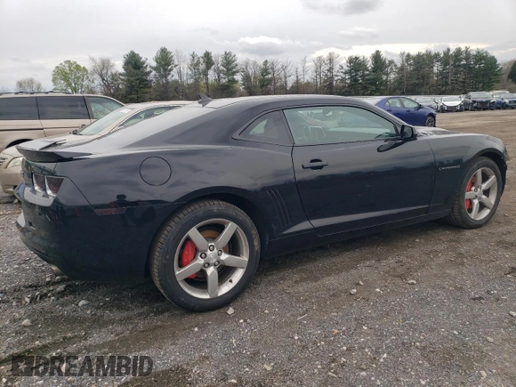 2011 Chevrolet Camaro 2LT with VIN 2G1FC1ED0B9104444, listed as a Copart auction lot 52146015 with 42,719 mi miles and Salvage title. Bid and sale history available at DreamBid. Image 3.