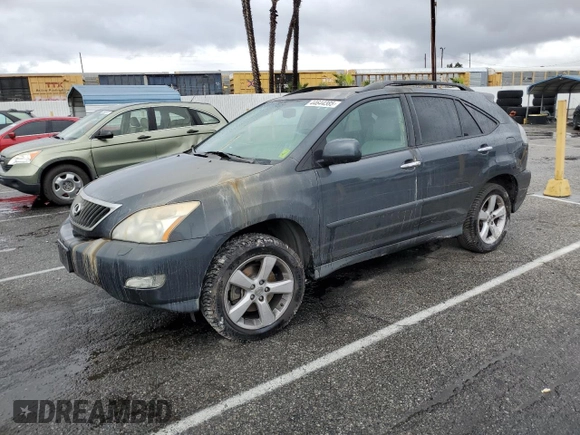 2008 Lexus RX 350 with VIN 2T2GK31U08C046582, listed as a Copart auction lot 44644385 with 203,676 mi miles and Non Repairable. Bid and sale history available at DreamBid. Image 1.