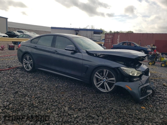 2015 BMW 4 Series 435i with VIN WBA4B1C52FD955535, listed as a Copart auction lot 51576645 with 145,204 mi miles and Salvage Title. Bid and sale history available at carsss.com. Image 4.