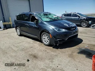2020 Chrysler Pacifica Touring L with VIN 2C4RC1BG2LR209328, listed as a Copart auction lot 55634475 with 156,604 mi miles and Salvage title. Bid and sale history available at DreamBid. Image 14.