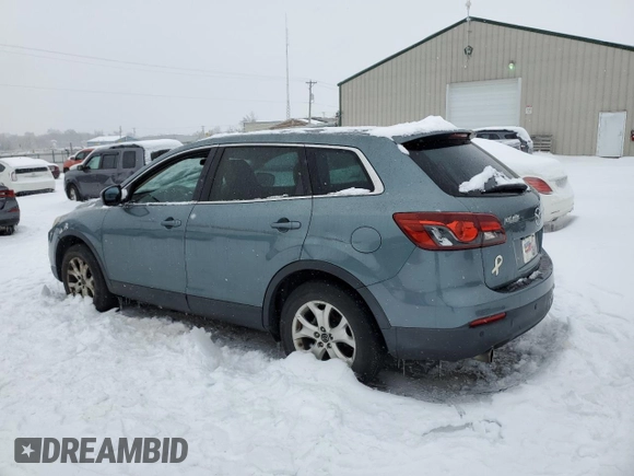 2013 Mazda CX-9 Touring with VIN JM3TB3CV3D0402978, listed as a Copart auction lot 41376505 with 171,524 mi miles and Salvage title. Bid and sale history available at DreamBid. Image 2.