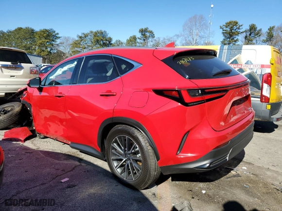 2024 Lexus NX with VIN JTJHKCEZ9R2025063, listed as a Copart auction lot 88507375 with 78,568 mi miles and Salvage Title. Bid and sale history available at carsss.com. Image 2.