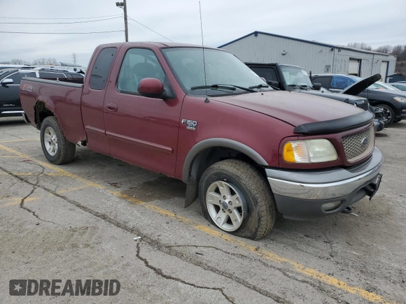2003 Ford F-150 XL with VIN 2FTRX18L53CA14884, listed as a Copart auction lot 43269375 with 0 mi miles and Salvage Title. Bid and sale history available at carsss.com. Image 4.