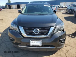 2017 Nissan Pathfinder SV with VIN 5N1DR2MM3HC697511, listed as a Copart auction lot 51979005 with 136,300 mi miles and Clean Title. Bid and sale history available at carsss.com. Image 5.