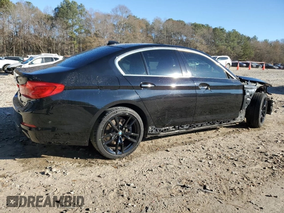 2017 BMW 5 Series 530i xDrive with VIN WBAJA7C37HG457940, listed as a Copart auction lot 85928794 with 134,801 mi miles and Salvage Title. Bid and sale history available at carsss.com. Image 3.