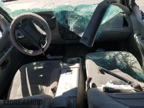 2001 Ford Explorer XLS with VIN 1FMZU72E41ZA70266, listed as a Copart auction lot 43534985 with Not provided miles and Non repairable. Bid and sale history available at DreamBid. Image 8.