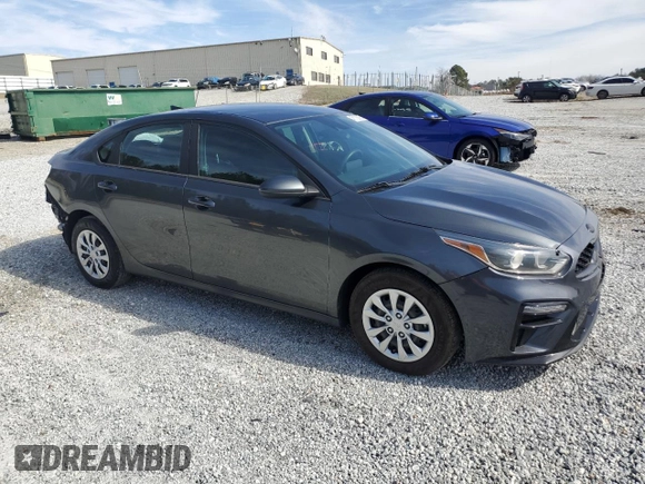 2019 Kia Forte LXS with VIN 3KPF24AD1KE005750, listed as a Copart auction lot 45103595 with 49,616 mi miles and Salvage title. Bid and sale history available at DreamBid. Image 4.