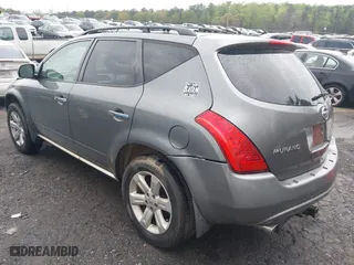2006 Nissan Murano SL with VIN JN8AZ08TX6W409710, listed as a IAAI auction lot 41899720 with 182,303 mi miles. Bid and sale history available at carsss.com. Image 3.