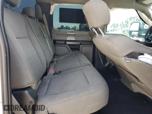 2019 Ford F-350 XL with VIN 1FT8W3DT3KEG72017, listed as a Copart auction lot 50609235 with 161,842 mi miles and Salvage title. Bid and sale history available at DreamBid. Image 6.