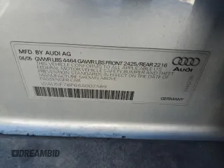 2006 Audi A3 Premium z VIN WAUNF78P66A002589, wystawiony jako Copart lot #43623395 z przebiegiem 132 407 mil mil oraz Szkoda całkowita • Salvage title. Historia ofert i sprzedaży dostępna na DreamBid. Obrazek 12.