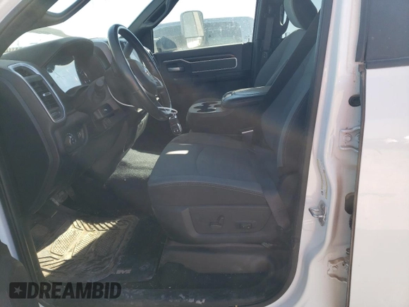 2022 Ram 2500 Big Horn with VIN 3C6UR5DLXNG322180, listed as a Copart auction lot 89375355 with 24,129 mi miles and Salvage Title. Bid and sale history available at carsss.com. Image 7.