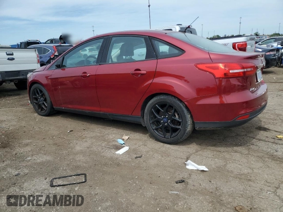 2016 Ford Focus SE with VIN 1FADP3F22GL235697, listed as a Copart auction lot 59081445 with Not provided miles and Clean title. Bid and sale history available at DreamBid. Image 2.