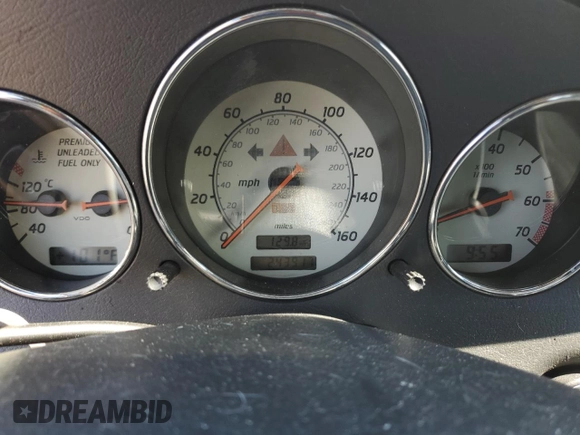 1998 Mercedes-Benz SLK 230/320 with VIN WDBKK47F9WF057337, listed as a Copart auction lot 65023905 with 243,917 mi miles and Salvage title. Bid and sale history available at DreamBid. Image 9.