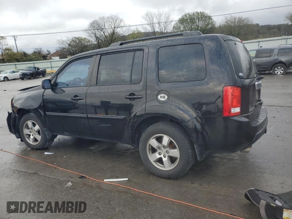 2011 Honda Pilot EX-L with VIN 5FNYF3H78BB008890, listed as a Copart auction lot 80555994 with 214,440 mi miles and Clean Title. Bid and sale history available at DreamBid. Image 2.
