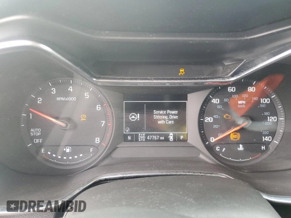 2023 Chevrolet TrailBlazer ACTIV with VIN KL79MSSL5PB075979, listed as a Copart auction lot 74554484 with 47,757 mi miles and Salvage Title. Bid and sale history available at DreamBid. Image 9.