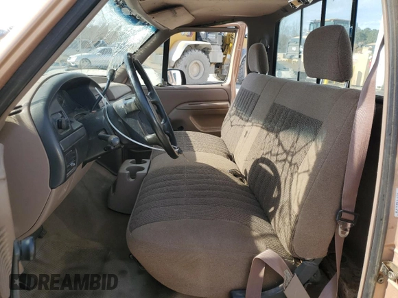 1995 Ford F-150 with VIN 1FTEF15N5SNA89147, listed as a Copart auction lot 41455575 with 101,178 mi miles and Salvage Title. Bid and sale history available at carsss.com. Image 7.