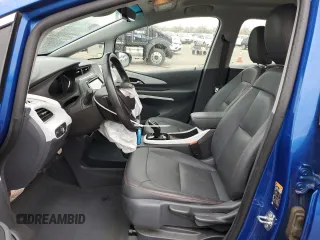 2020 Chevrolet Bolt EV Premier with VIN 1G1FZ6S04L4123662, listed as a Copart auction lot 43017423 with 42,121 mi miles. Bid and sale history available at carsss.com. Image 7.