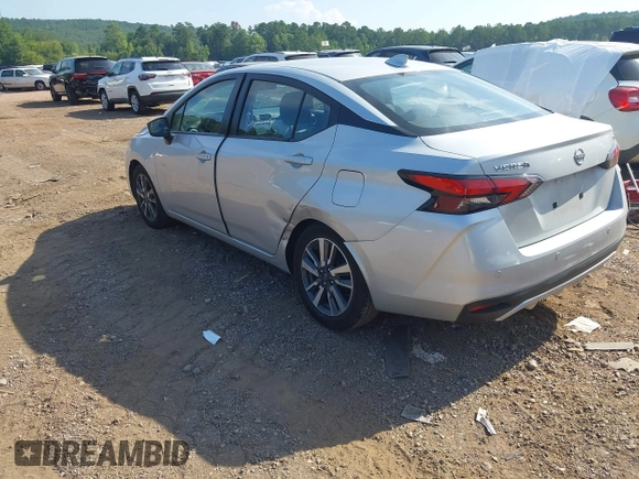 2023 Nissan Versa SV with VIN 3N1CN8EVXPL853622, listed as a IAAI auction lot 42863888 with 52,084 mi miles and . Bid and sale history available at DreamBid. Image 3.
