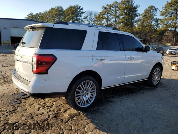 2024 Ford Expedition Limited with VIN 1FMJU1K85REA70624, listed as a Copart auction lot 87771685 with 0 mi miles and Non Repairable. Bid and sale history available at carsss.com. Image 3.