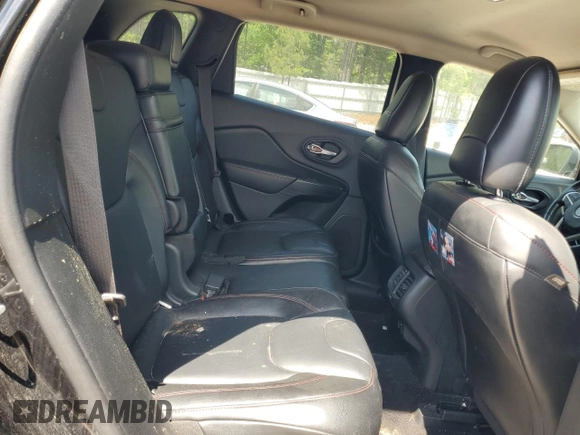 2014 Jeep Cherokee Trailhawk with VIN 1C4PJMBS1EW242527, listed as a Copart auction lot 53160485 with 104,074 mi miles and Salvage Title. Bid and sale history available at carsss.com. Image 11.