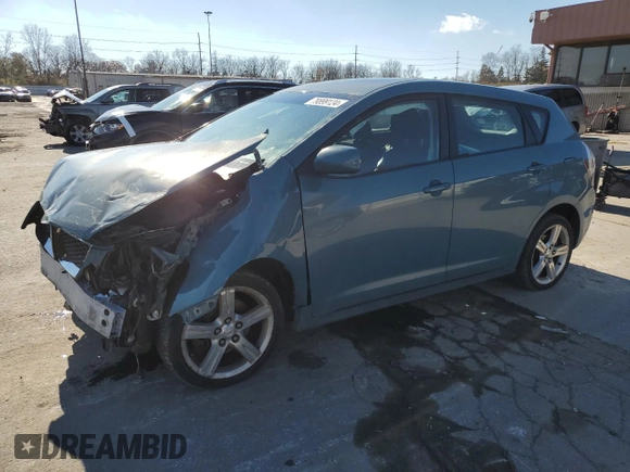 2009 Pontiac Vibe w/1SB with VIN 5Y2SP67059Z421718, listed as a Copart auction lot 79899124 with 190,046 mi miles and Salvage Title. Bid and sale history available at carsss.com. Image 1.