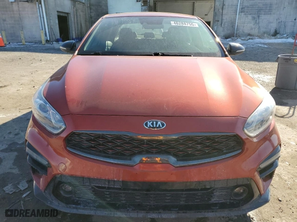 2020 Kia Forte GT-Line with VIN 3KPF34AD0LE187150, listed as a Copart auction lot 46288755 with 84,194 mi miles and Salvage Title. Bid and sale history available at carsss.com. Image 5.