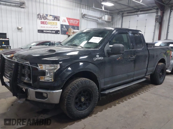 2015 Ford F-150 XLT with VIN 1FTFX1EF9FFB74356, listed as a IAAI auction lot 41443778 with 168,086 mi miles. Bid and sale history available at carsss.com. Image 17.