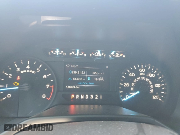 2016 Ford F-150 XLT с VIN 1FTEW1E86GFD36199, выставлен на аукционе Copart как лот 58247855 с пробегом 156 879 миль миль и Списание • Salvage title. История ставок и продаж доступна на DreamBid. Изображение 9.