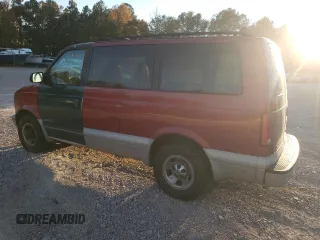 2000 Chevrolet Astro with VIN 1GNDM19W6YB180580, listed as a Copart auction lot 77676494 with 413,650 mi miles and Salvage Title. Bid and sale history available at carsss.com. Image 2.