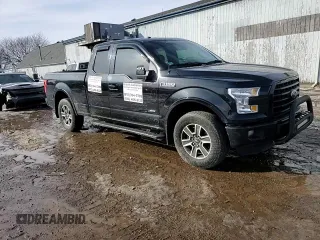 2015 Ford F-150 XLT with VIN 1FTEX1EP4FFC17263, listed as a Copart auction lot 46047445 with 120,574 mi miles and Salvage Title. Bid and sale history available at carsss.com. Image 11.