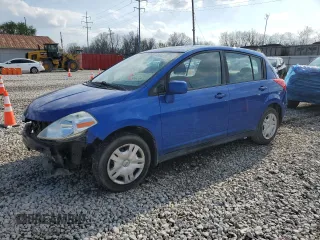 2010 Nissan Versa 1.8 SL with VIN 3N1BC1CP7AL404273, listed as a Copart auction lot 52581075 with 180,343 mi miles and Salvage Title. Bid and sale history available at carsss.com. Image 1.