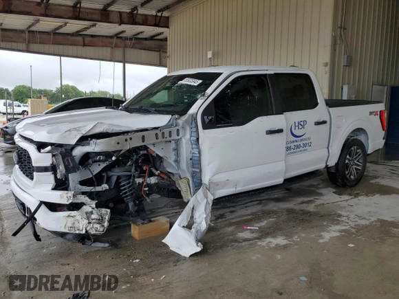 2021 Ford F-150 XL с VIN 1FTEW1CPXMFC92133, выставлен на аукционе Copart как лот 55935845 с пробегом 84 244 миль миль и На запчасти • Non repairable. История ставок и продаж доступна на DreamBid. Изображение 1.
