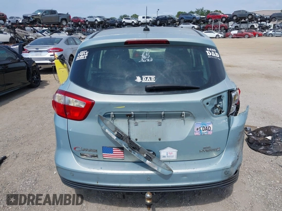 2013 Ford C-Max SEL with VIN 1FADP5BU0DL545491, listed as a IAAI auction lot 42091433 with 133,907 mi miles. Bid and sale history available at carsss.com. Image 16.