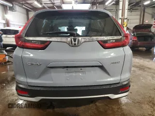 2022 Honda CR-V EX-L with VIN 2HKRW2H86NH605808, listed as a Copart auction lot 47107445 with 18,186 mi miles and Salvage Title. Bid and sale history available at DreamBid. Image 6.